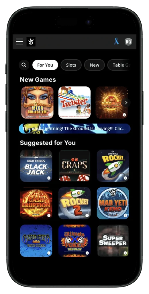 DraftKings-Online-Casino-App-Screenshot