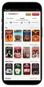 ToonieBet app