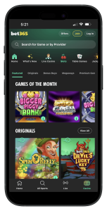 Bet365 Casino games