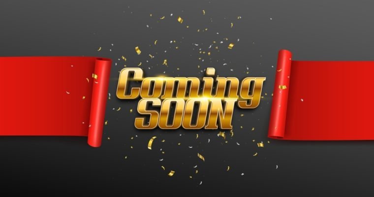 Coming soon announcement for Alberta iGaming Market with celebration confetti
