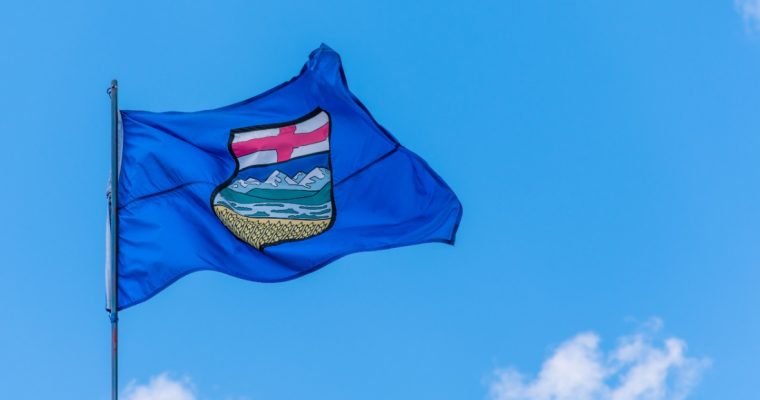 Alberta provincial flag representing the regulated Alberta iGaming market