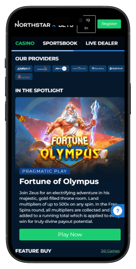 NorthStar Bets Casino app games portrait