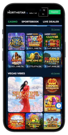 NorthStar Bets Casino app list