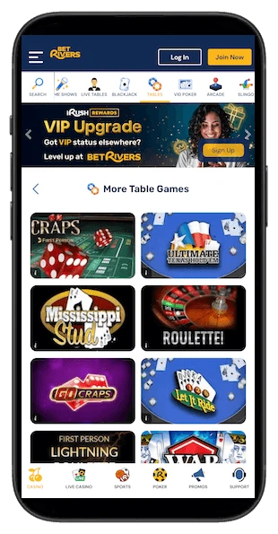 BetRivers Casino app