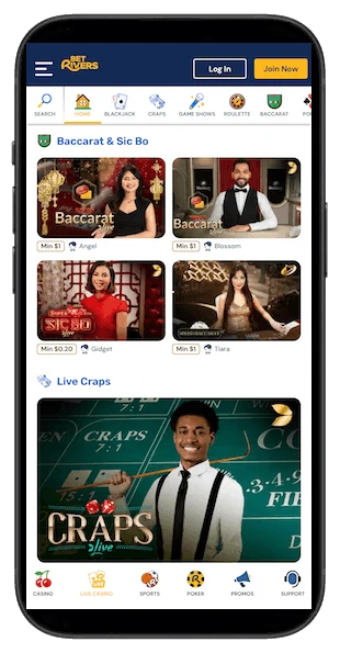 BetRivers Casino app