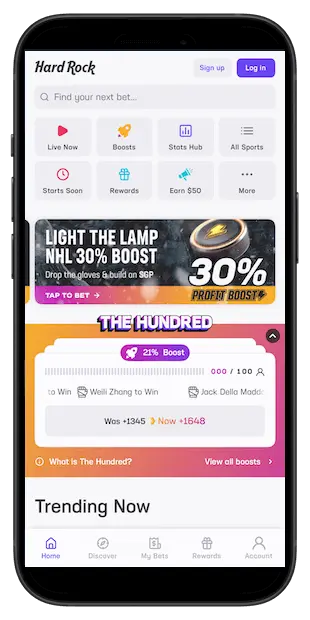 Hard Rock Bet Sportsbook app