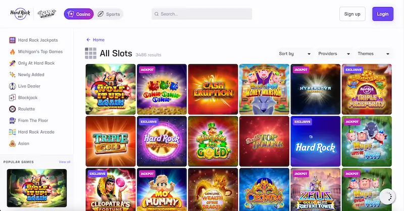 Hard Rock Bet Casino - slots