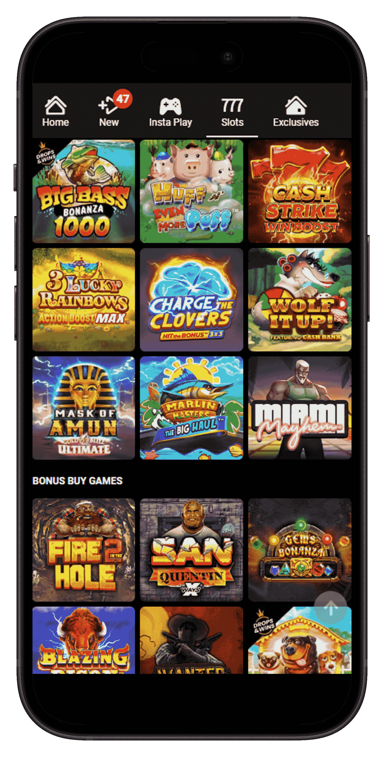 Slots Available at PartyCasino
