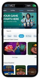 BetVictor Casino Table Games