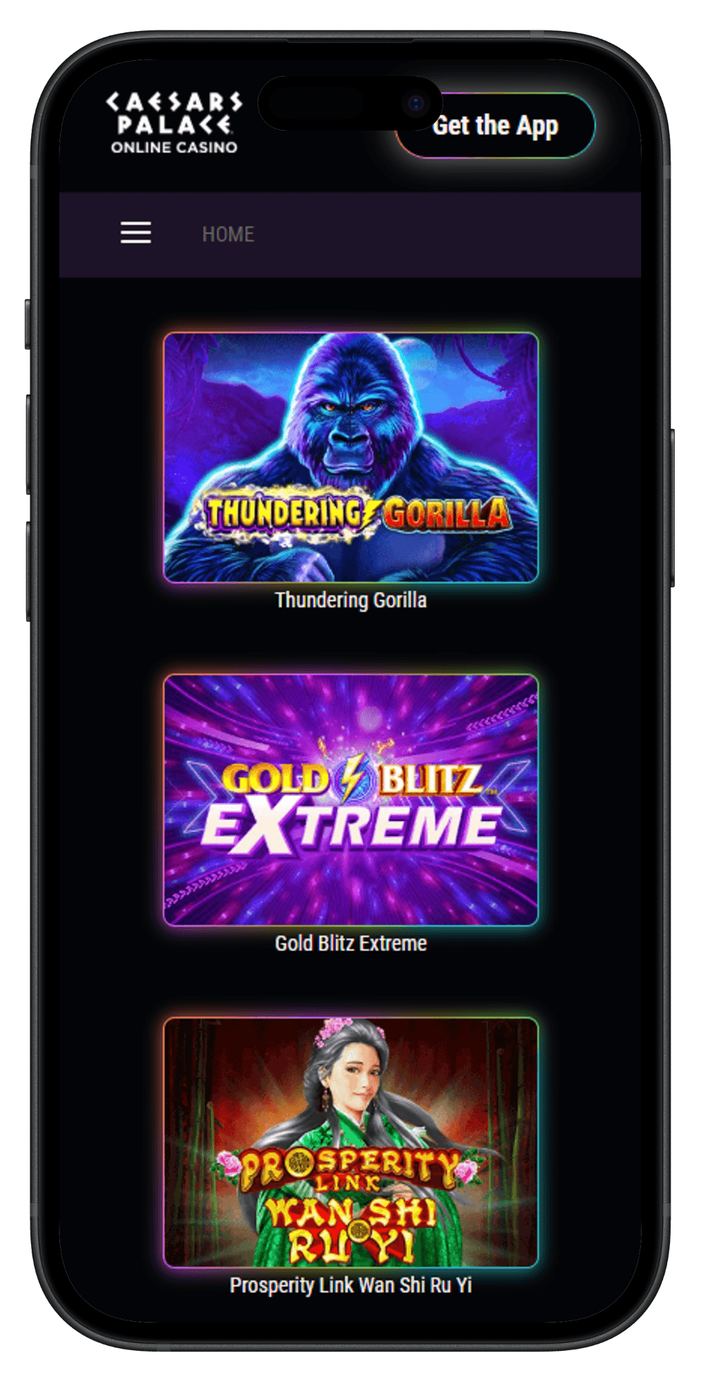 Caesars Palace Casino Games