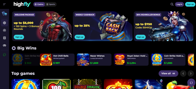 HighFly Home Page