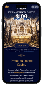 Spin Palace Casino games