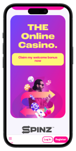 Spinz casino welcome bonus