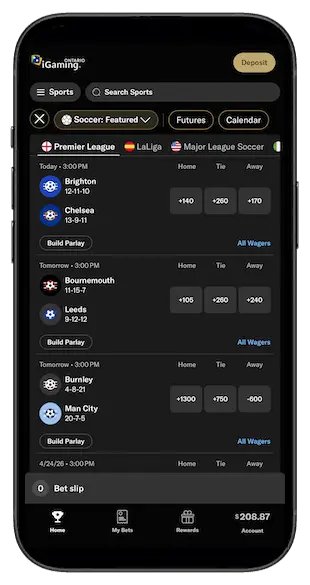 BetMGM Sportsbook Deposit Canada