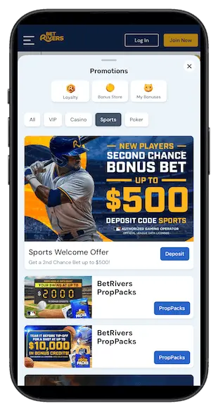 BetRivers Sportsbook app