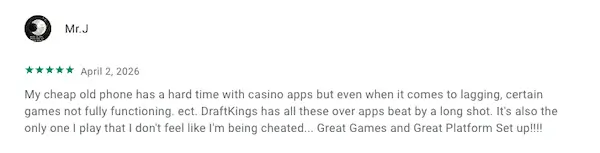 DraftKings Casino review