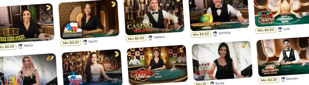 poker online casino games betrivers