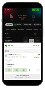 Draftkings betslip-portrait